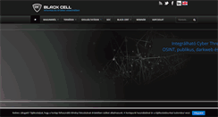 Desktop Screenshot of blackcell.hu